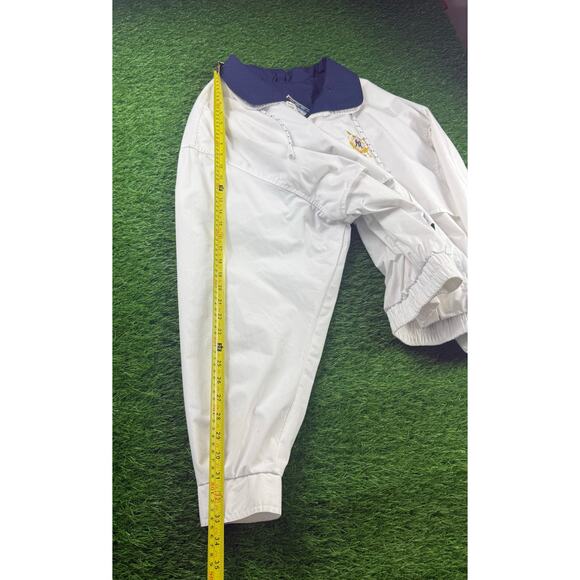 Vintage GEAR for Sports New York Yankees Jacket XXL White Navy Made in Korea - Picture 6 of 10